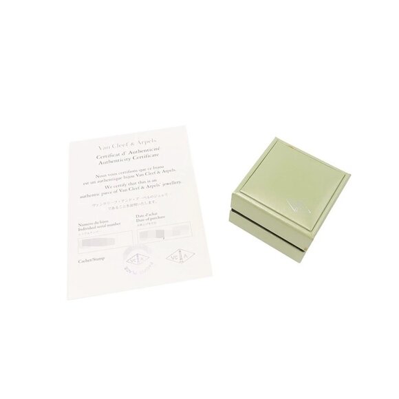 Van Cleef & Arpels Vintage Alhambra Ring Size 52/#12 18K Yellow Gold VCARO26M00 - Picture 10 of 12